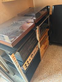 Impianto stereo vintage