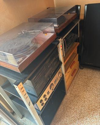 Impianto stereo vintage