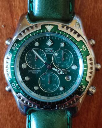 OROLOGIO SECTOR CRONO ALARM SVEGLIA NUOVO 600€