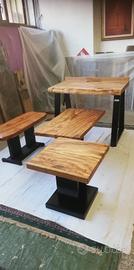 TAVOLINO LEGNO DI ULIVO. 