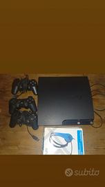 Playstation 3 +cuffie+3 joystick