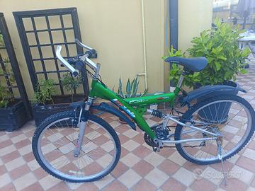 bici verde 