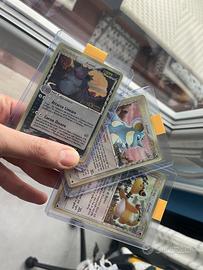 Tris Carte pokemon stamped l’isola dei draghi ita