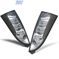 FANALI LED FORD FOCUS MK1 98-04 FONDO NERO CROMO