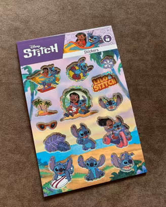 Mini album di adesivi Disney Stitch & Angel