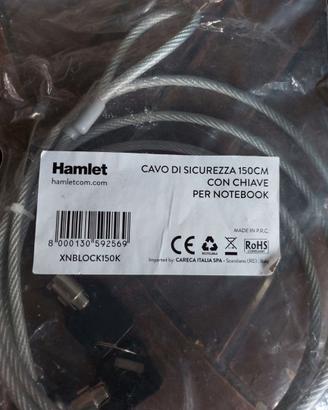 Cavo sicurezza Notebook