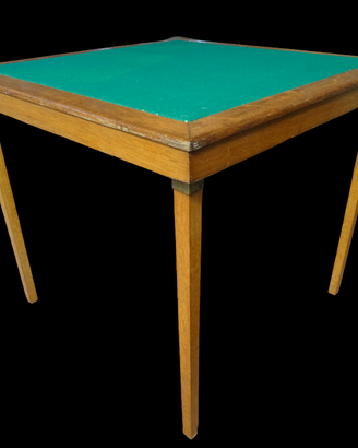 TAVOLO DA GIOCO PIEGHEVOLE VINTAGE MEBLUTIL