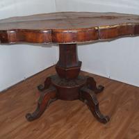 Antico tavolo in radica 133 X 77 cm