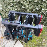 Portabici per gancio traino NORAUTO E-FIT 200-2