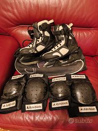 Pattini Powerslide Thunder 41 + Protezioni