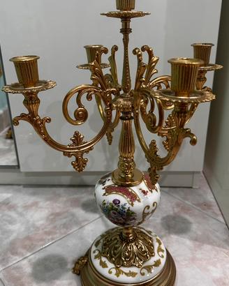 Candelabbro + Orologio