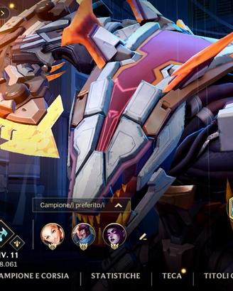 Account Wild Rift