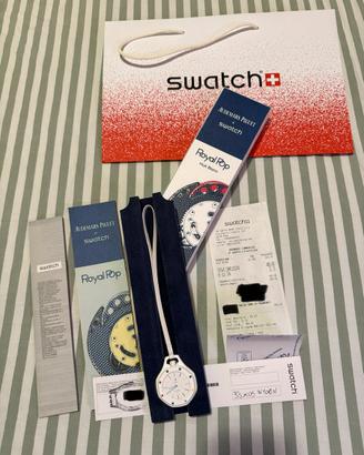 Audemars Piguet x Swatch Royal Pop Huit Blanc