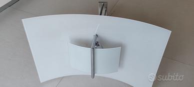 Lampadario moderno vetro e metallo 