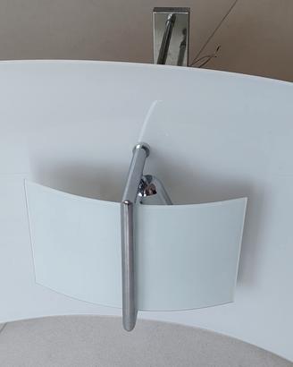 Lampadario moderno vetro e metallo 