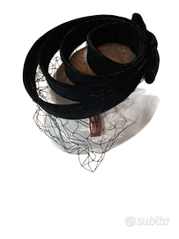 Cappello copricapo fascinator vintage Anni '50/'60