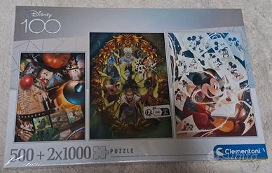 Tris Puzzle Disney 100 Clementoni limited edition