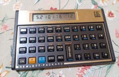 HP 12C 12 C calcolatrice originale funzionante 
