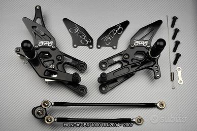 Pedane arretrate HONDA CBR 1000 RR 2004 2007