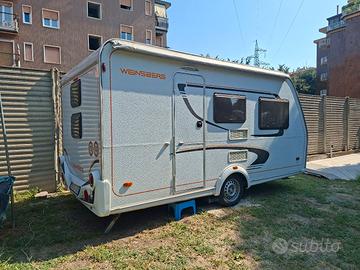 Roulotte 4 posti con letto a castello