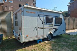Roulotte 4 posti con letto a castello