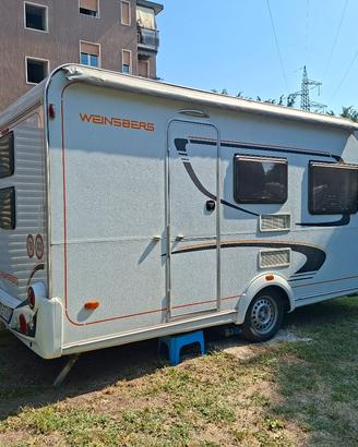 Roulotte 4 posti con letto a castello