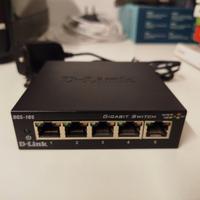 Switch di rete Gigabit D-Link DGS-105 1Gb 100/1000