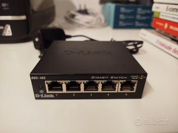 Switch di rete Gigabit D-Link DGS-105 1Gb 100/1000