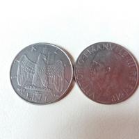 Monete 1 Lira 1939 antimagnetiche