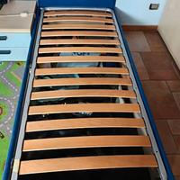 Letto singolo con contenitore