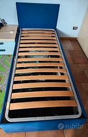 Letto singolo con contenitore