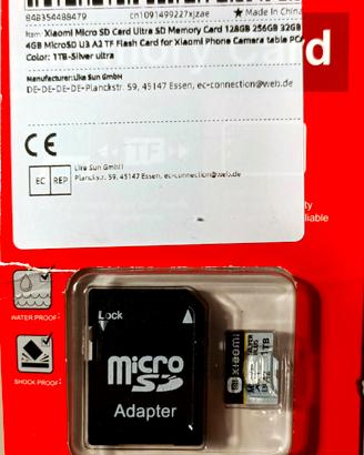 Micro SD 1 TB Xiaomi