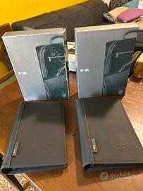 Porta biglietti da visita ad anelli 2 pezzi