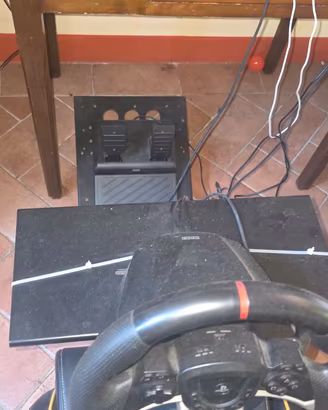 Volante sedia e pedali lamborghini