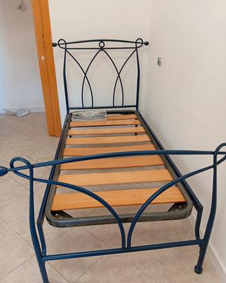 letto ferro battuto 
