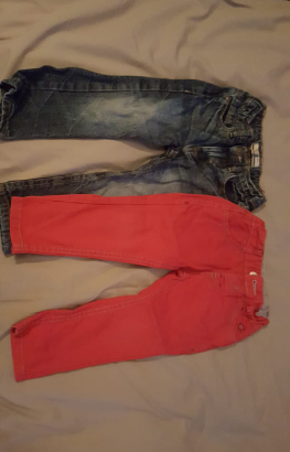 Jeans e pantaloni Chino Rossi 18-24 mesi