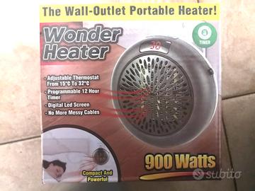 Termoventilatore elettrico portatile Wonder Heater