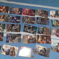 24 carte collezionabili per ricambi della L.Magnus