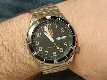 Orologio vintage DPW Marina Militare revisionato