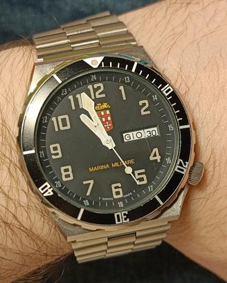 Orologio vintage DPW Marina Militare revisionato