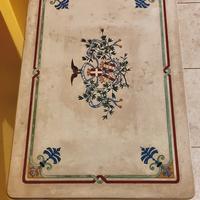 Tavolo coloniale in cemento anni '20