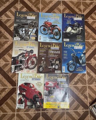 Legend Bike riviste set 8 pz collezione