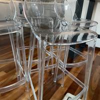 4 sgabelli policarbonato