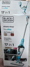 BLACK AND DECKER STEAM MOP 17 in 1