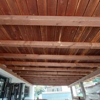 Tettoia in legno