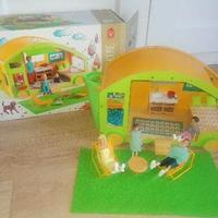 Caravan/ roulotte in legno marca Djeco