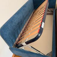 Letto singolo con contenitore