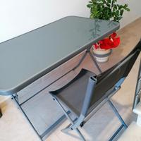 Tavolo da Giardino 5 Posti con Sedie 