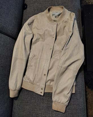 Bomber ecopelle crema WESC taglia M