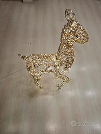 Cucciolo di renna 3D luminosa